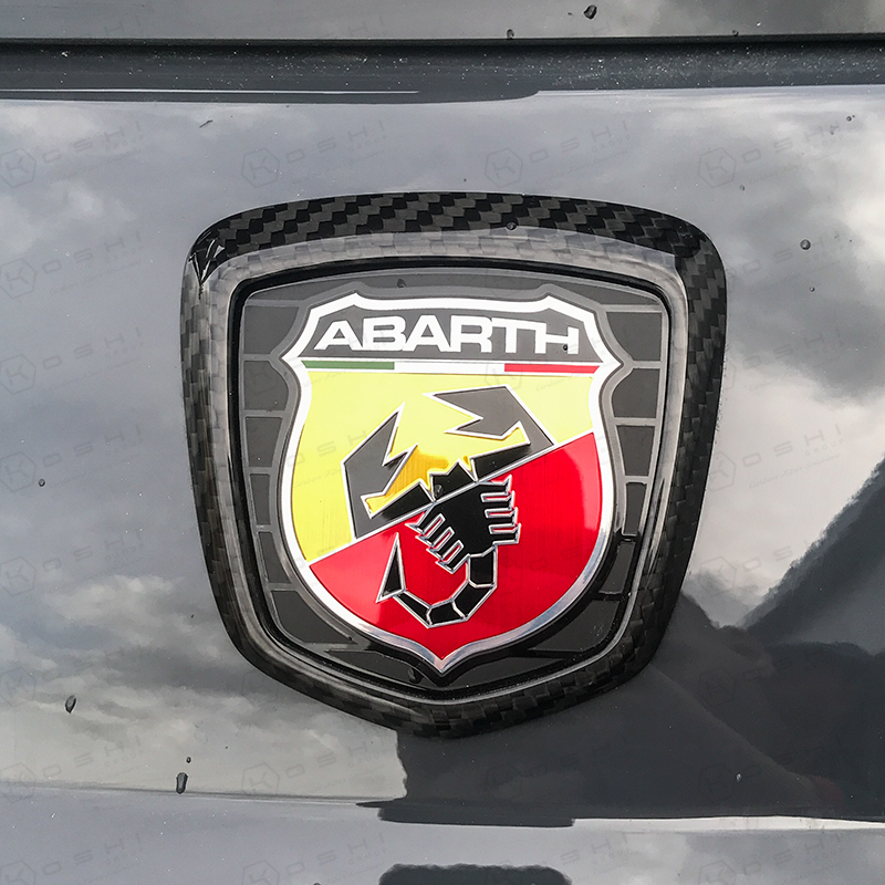 Abarth Fiat 500/595 Rear Logo Frame